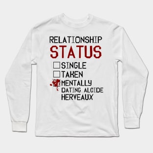 Mentally dating Alcide Herveaux Long Sleeve T-Shirt